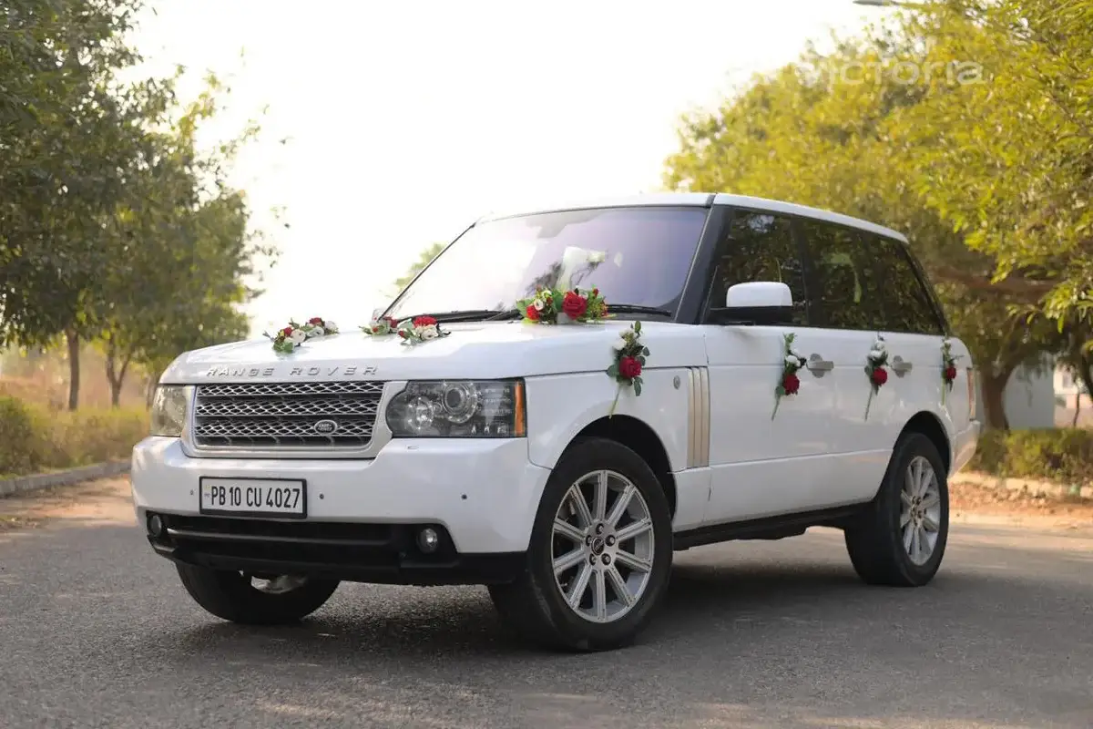 rangerover evoque luxury car for rent wedding